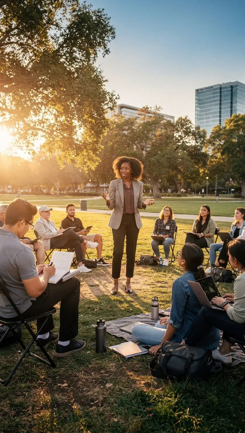 Scenic view of a Canadian neighborhood illustrating regional perspectives and community life.